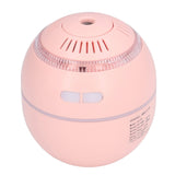 Household Ball Shaped Humidifier Colorful RGB Light Humidifier Mini Water Replenishing Air HumidifierPink