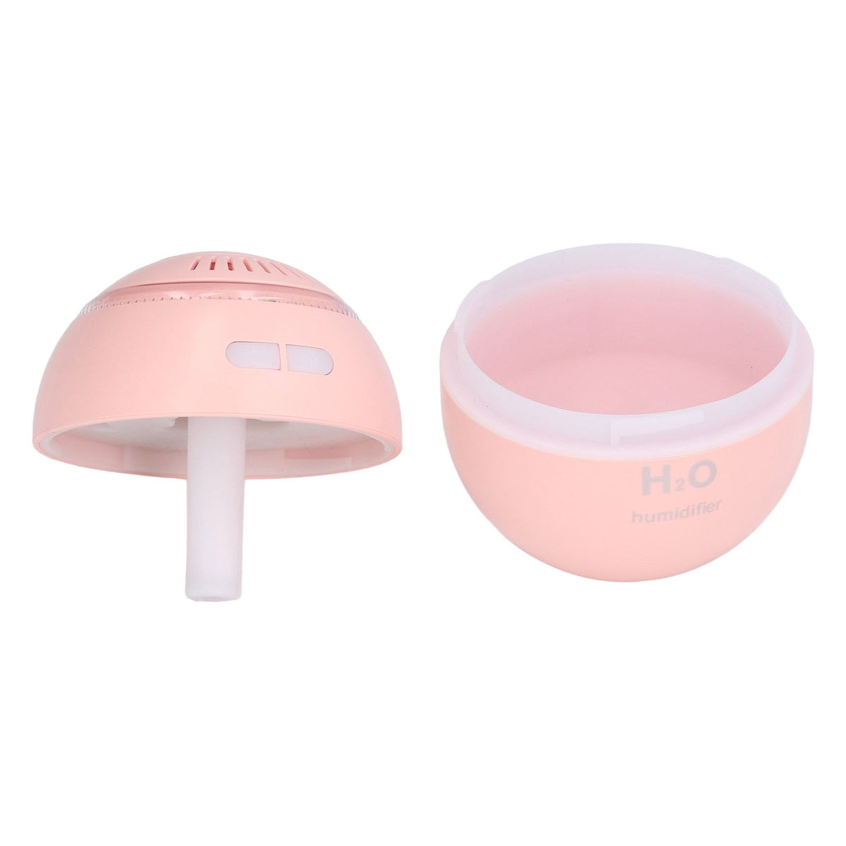 Household Ball Shaped Humidifier Colorful RGB Light Humidifier Mini Water Replenishing Air HumidifierPink