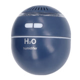 Household Ball Shaped Humidifier Colorful RGB Light Humidifier Mini Water Replenishing Air HumidifierBlue