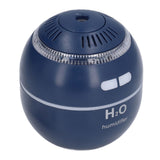 Household Ball Shaped Humidifier Colorful RGB Light Humidifier Mini Water Replenishing Air HumidifierBlue