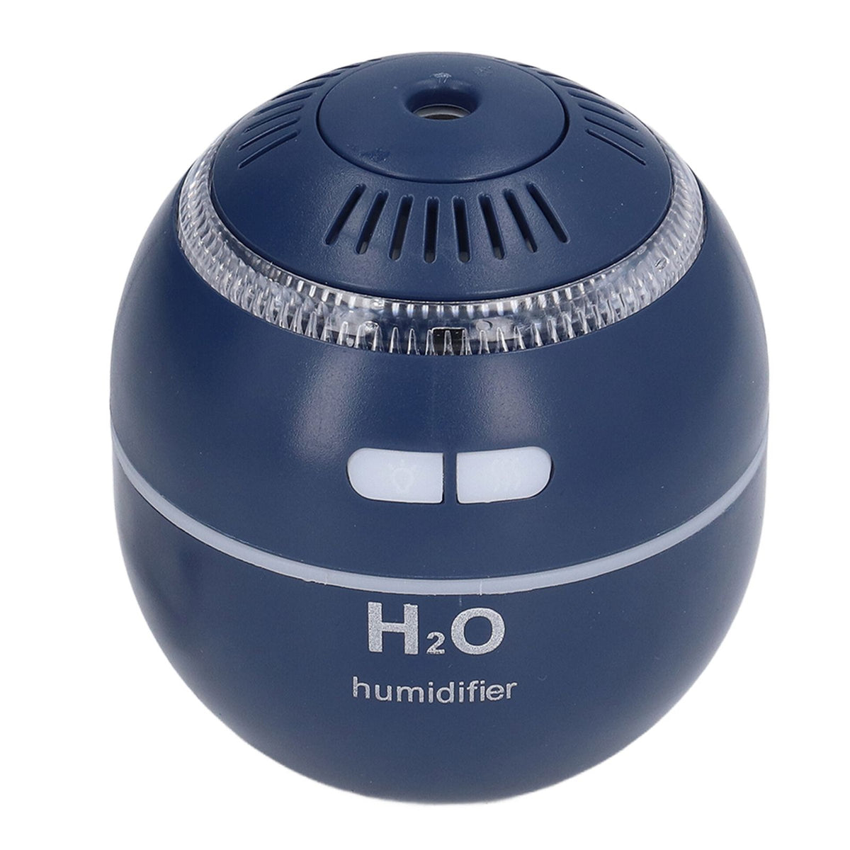 Household Ball Shaped Humidifier Colorful RGB Light Humidifier Mini Water Replenishing Air HumidifierBlue