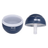 Household Ball Shaped Humidifier Colorful RGB Light Humidifier Mini Water Replenishing Air HumidifierBlue