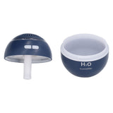 Household Ball Shaped Humidifier Colorful RGB Light Humidifier Mini Water Replenishing Air HumidifierBlue