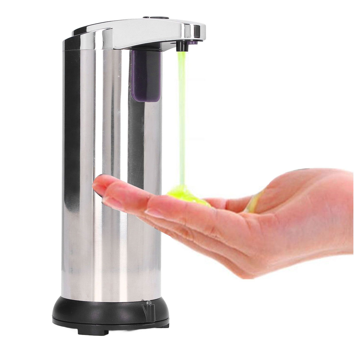 Soap Dispenser 250ml Infrared Induction Automatic Non Touch Discharge Soap Container for Shower Room