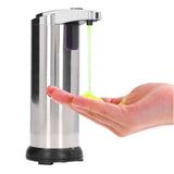Soap Dispenser 250ml Infrared Induction Automatic Non Touch Discharge Soap Container for Shower Room
