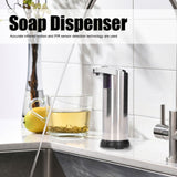 Soap Dispenser 250ml Infrared Induction Automatic Non Touch Discharge Soap Container for Shower Room - Extra Image