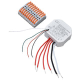 Smart Curtain Switch Module 2 Way Wifi Curtain Opener Module APP Remote Control Timing for Intelligent Appliance 90‑250V