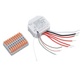 Smart Curtain Switch Module 2 Way Wifi Curtain Opener Module APP Remote Control Timing for Intelligent Appliance 90‑250V
