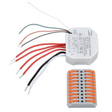 Smart Curtain Switch Module 2 Way Wifi Curtain Opener Module APP Remote Control Timing for Intelligent Appliance 90‑250V