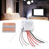 Smart Curtain Switch Module 2 Way Wifi Curtain Opener Module APP Remote Control Timing for Intelligent Appliance 90‑250V - Extra Image