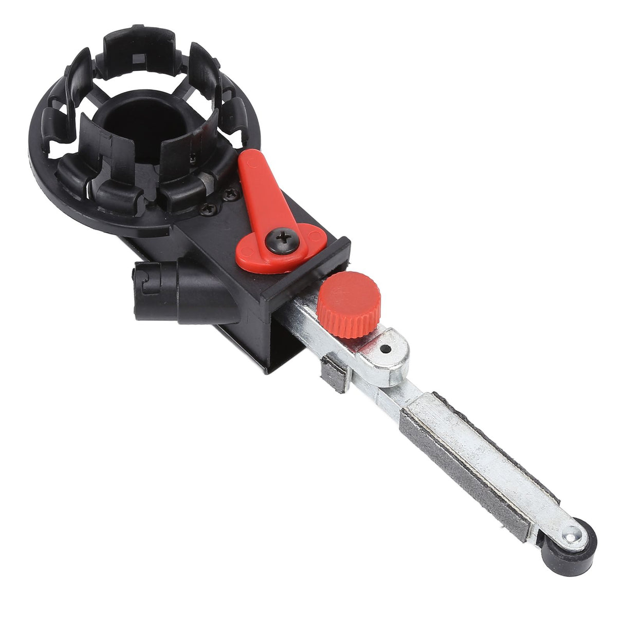 Belt Grinder Metal Furniture Grinding Polishing Machinne Household Small Belt Sander with Belt 1/2x18 Inch