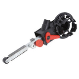 Belt Grinder Metal Furniture Grinding Polishing Machinne Household Small Belt Sander with Belt 1/2x18 Inch - Extra Image