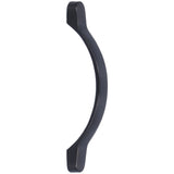 Black Zinc Alloy Handle American Cabinet Hardware Handle Drawer Handle Wardrobe Door Handle Bathroom Handle - Side View