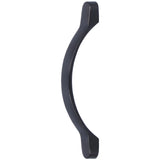 Black Zinc Alloy Handle American Cabinet Hardware Handle Drawer Handle Wardrobe Door Handle Bathroom Handle - Top-Down View