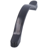 Black Zinc Alloy Handle American Cabinet Hardware Handle Drawer Handle Wardrobe Door Handle Bathroom Handle - Close-Up Angle