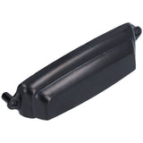 Black Cabinet Pulls Zinc Alloy Shell Handle Surface Oxidation Durable Not Rusty Environmental Protection Simple Design Drawer Handles for Cabinets Drawers - 45-Degree Angle