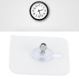 Adhesive Hooks for Wall Clocks Without Perforation and Traceless Ceramic Tile Glass Marble Wall Sticky Hooks