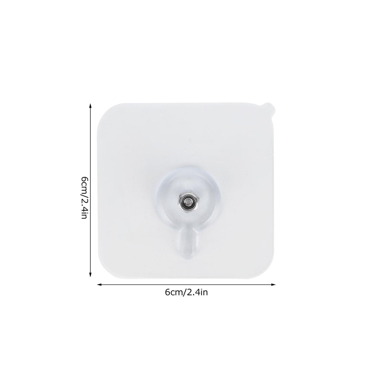 Adhesive Hooks for Wall Clocks Without Perforation and Traceless Ceramic Tile Glass Marble Wall Sticky Hooks