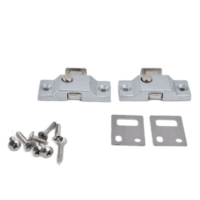 2Set Latch Lock Folding Window Door Bolt AntiTheft Security Stainless Steel Latch Lock