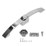 Latch Lock Handle Zinc Alloy Wall Cabinet Cupboard Handle Lock for RV Caravan Boat Yacht Ship