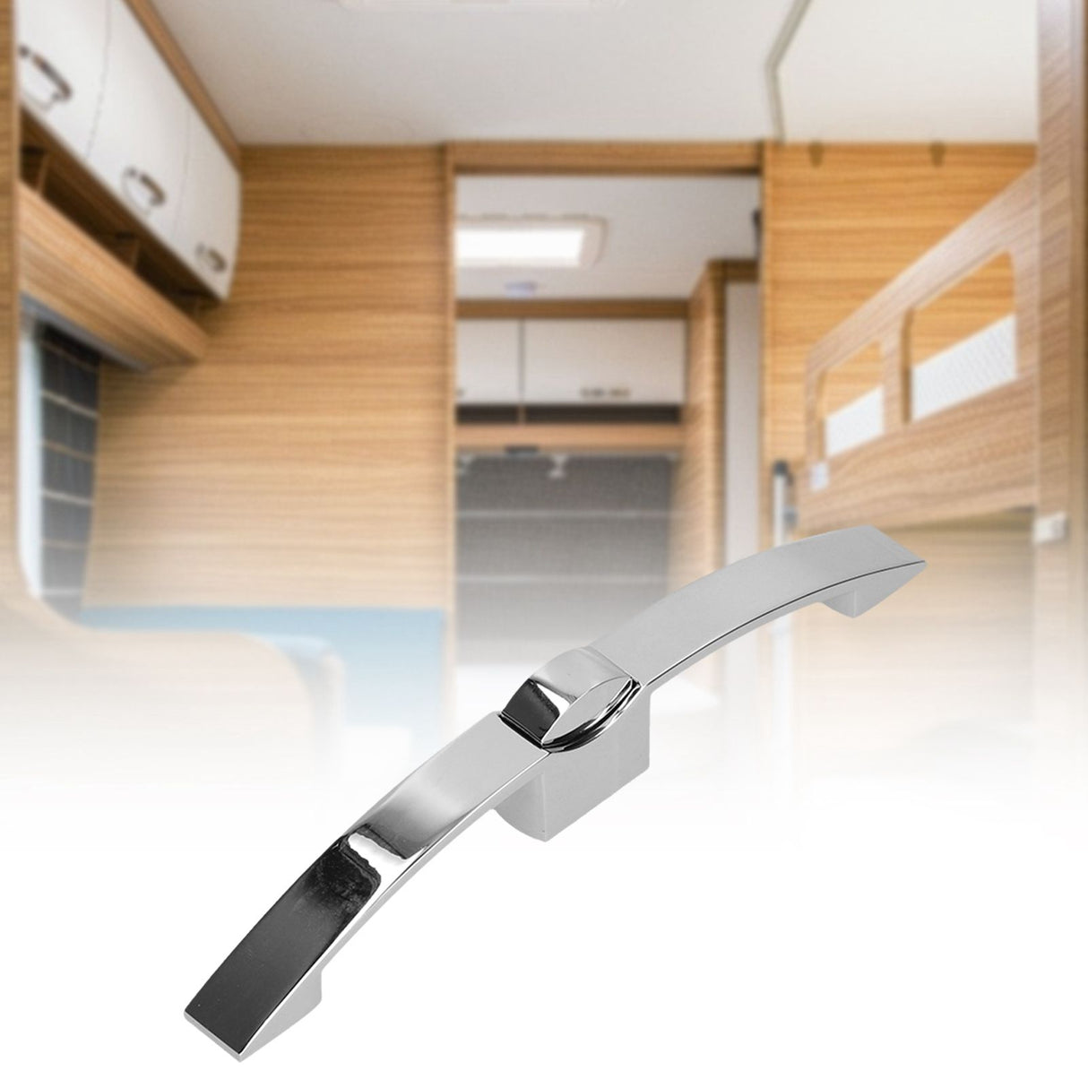 Latch Lock Handle Zinc Alloy Wall Cabinet Cupboard Handle Lock for RV Caravan Boat Yacht Ship