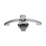 Knob Latch Lock with Handle RV Cruise Ship Wall Cabinet Lock Zinc Alloy Button Handle Lock
