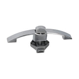 Knob Latch Lock with Handle RV Cruise Ship Wall Cabinet Lock Zinc Alloy Button Handle Lock