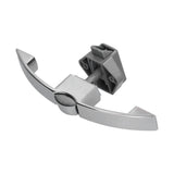 Knob Latch Lock with Handle RV Cruise Ship Wall Cabinet Lock Zinc Alloy Button Handle Lock - Extra Image