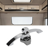 Knob Latch Lock with Handle RV Cruise Ship Wall Cabinet Lock Zinc Alloy Button Handle Lock