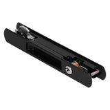 Sliding Door Lock Black Copper Zinc Alloy Lock Furniture Hardware for Balcony Door