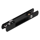 Sliding Door Lock Black Copper Zinc Alloy Lock Furniture Hardware for Balcony Door
