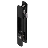 Sliding Door Lock Black Copper Zinc Alloy Lock Furniture Hardware for Balcony Door
