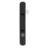 Sliding Door Lock Black Copper Zinc Alloy Lock Furniture Hardware for Balcony Door