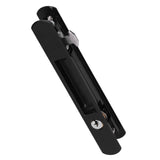 Sliding Door Lock Black Copper Zinc Alloy Lock Furniture Hardware for Balcony Door - Extra Image