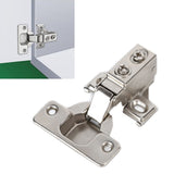 35mm Cabinet Hinge ShortArm Hydraulic FullOverlay Corner Hinge with Narrow Side Panels for Home