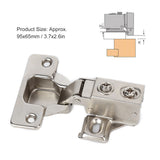 35mm Cabinet Hinge ShortArm Hydraulic FullOverlay Corner Hinge with Narrow Side Panels for Home