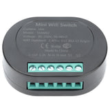 16A Smart Switch Dual Control Timeable Multifunctional On Off Controller Switch for ZigBee for Tuya 85‑250VBlack