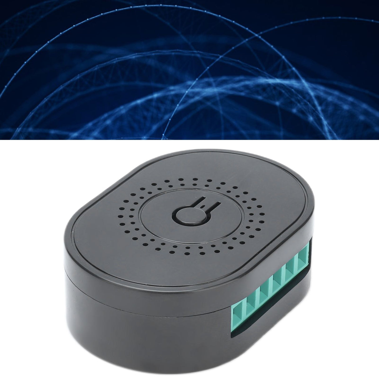 16A Smart Switch Dual Control Timeable Multifunctional On Off Controller Switch for ZigBee for Tuya 85‑250VBlack