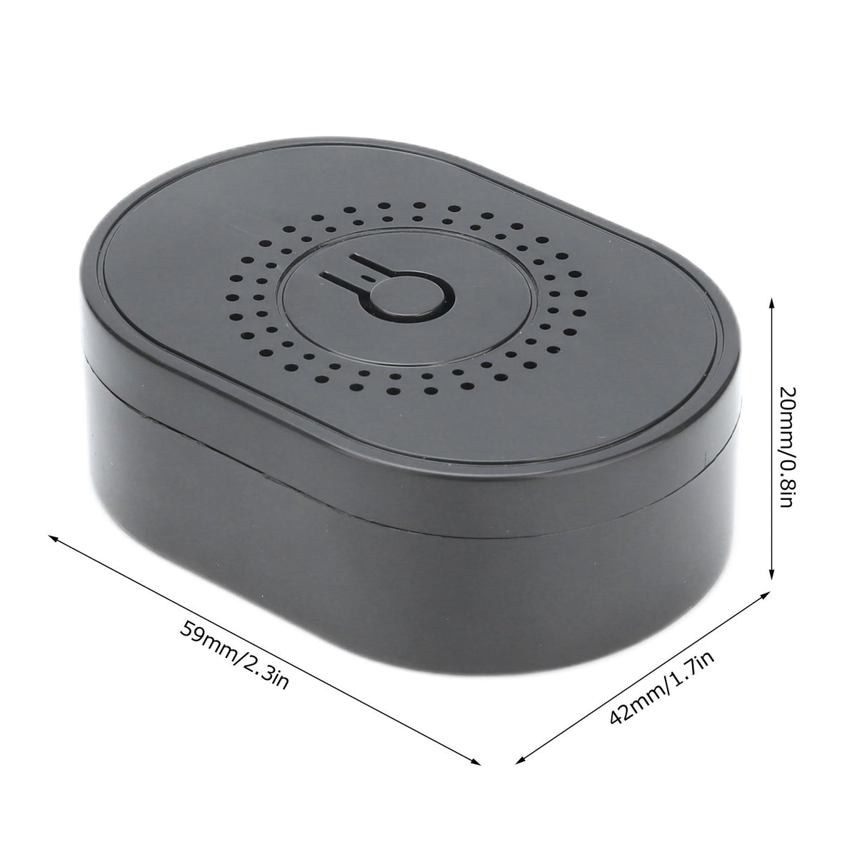 16A Smart Switch Dual Control Timeable Multifunctional On Off Controller Switch for ZigBee for Tuya 85‑250VBlack