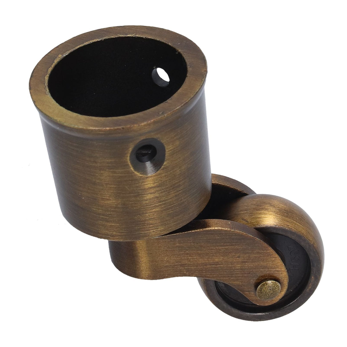 Round Cup Caster Zinc Alloy Vintage Matt Exquisite Sturdy Durable Stable Silent Wheel Dia Swivel