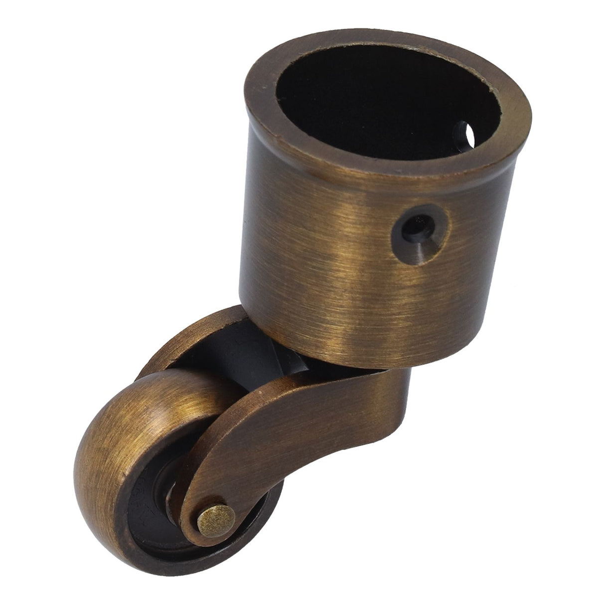 Round Cup Caster Zinc Alloy Vintage Matt Exquisite Sturdy Durable Stable Silent Wheel Dia Swivel