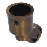 Round Cup Caster Zinc Alloy Vintage Matt Exquisite Sturdy Durable Stable Silent Wheel Dia Swivel - Extra Image