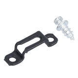 60 Set 2in 1 Furniture Concealed Connector Slide Buckle Fastener for Cabinet Wardrobe Combination AccessoriesHalf Pass - Top-Down View