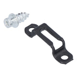 60 Set 2in 1 Furniture Concealed Connector Slide Buckle Fastener for Cabinet Wardrobe Combination AccessoriesHalf Pass - 45-Degree Angle