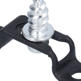 60 Set 2in 1 Furniture Concealed Connector Slide Buckle Fastener for Cabinet Wardrobe Combination AccessoriesHalf Pass