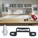 60 Set 2in 1 Furniture Concealed Connector Slide Buckle Fastener for Cabinet Wardrobe Combination AccessoriesAll Pass - Extra Image