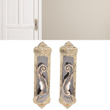 Door Handle Lock Silent Lock Bearing Safety Lever Handle Reversible Bedroom Door Lock