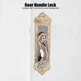 Door Handle Lock Silent Lock Bearing Safety Lever Handle Reversible Bedroom Door Lock