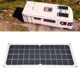 10W Photovoltaic Solar Panel with Fan Kit Dual Female USB Ports for Cars Boats Airplanes Satellites - Extra Image