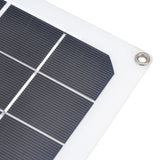 10W Photovoltaic Solar Panel with Fan Kit Dual Female USB Ports for Cars Boats Airplanes Satellites